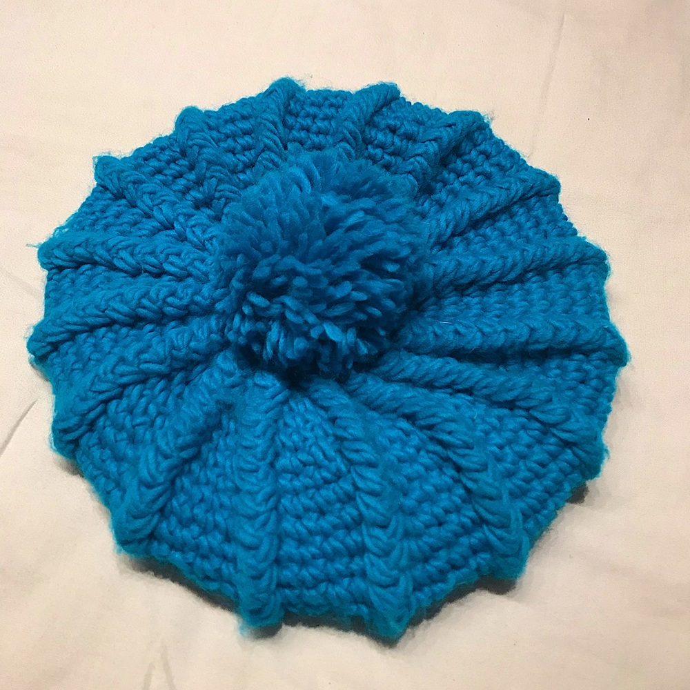 Cozy blue beanie